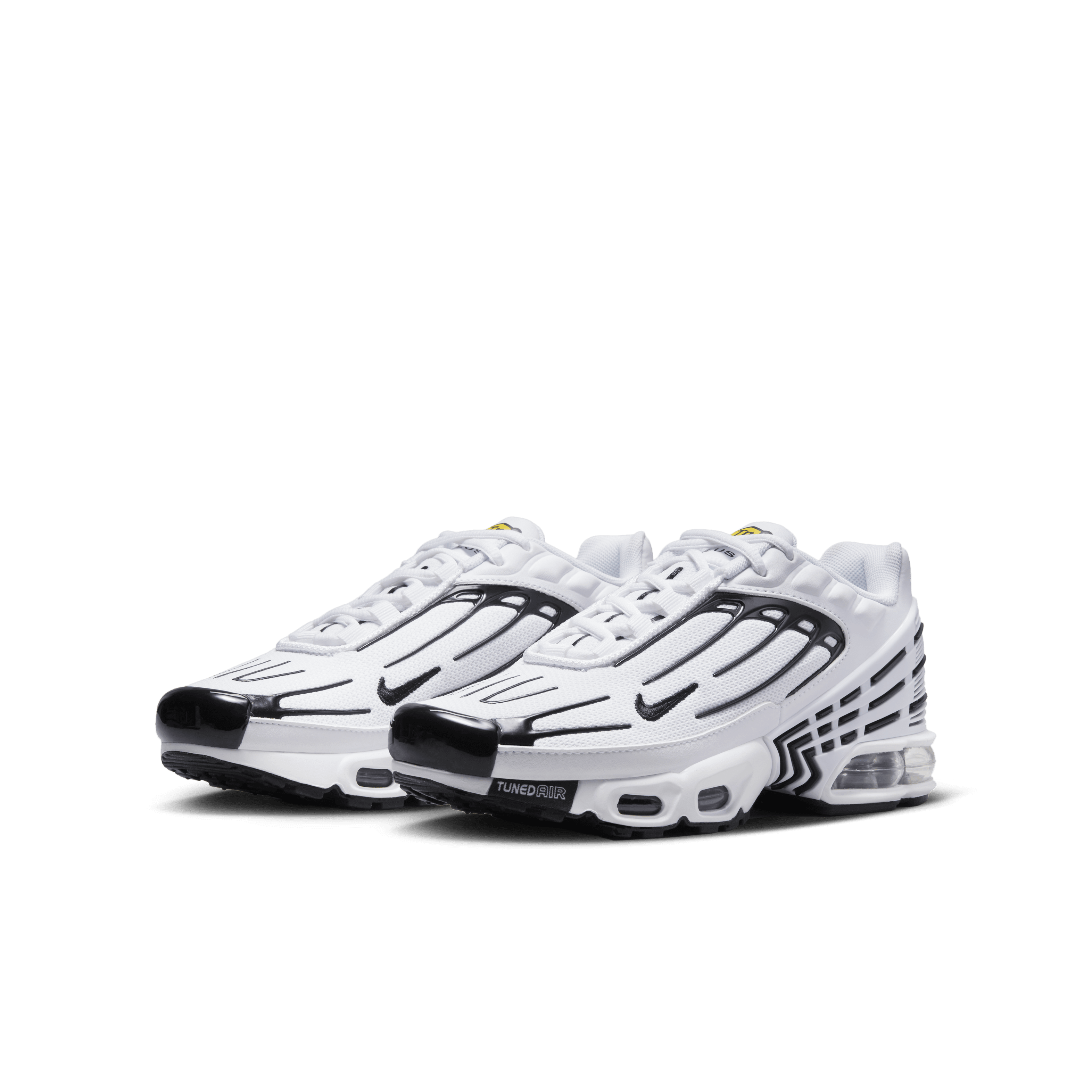 Air max plus 3 leather white sale